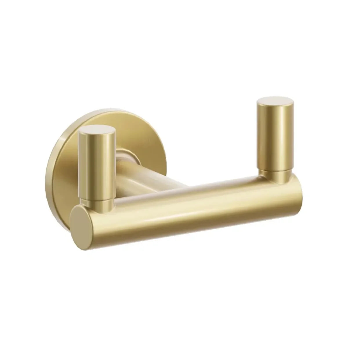 EmtekEmtek Select Round Stem with Smooth Tip Double Hook with Small Disc Rosette in 