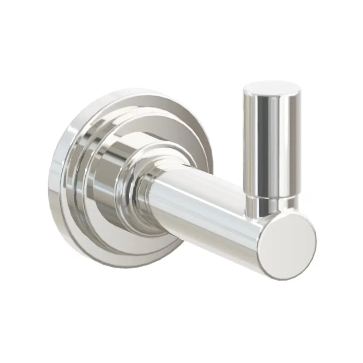 EmtekEmtek Select Round Stem with Smooth Tip Single Hook with Step Disk Rosette in 