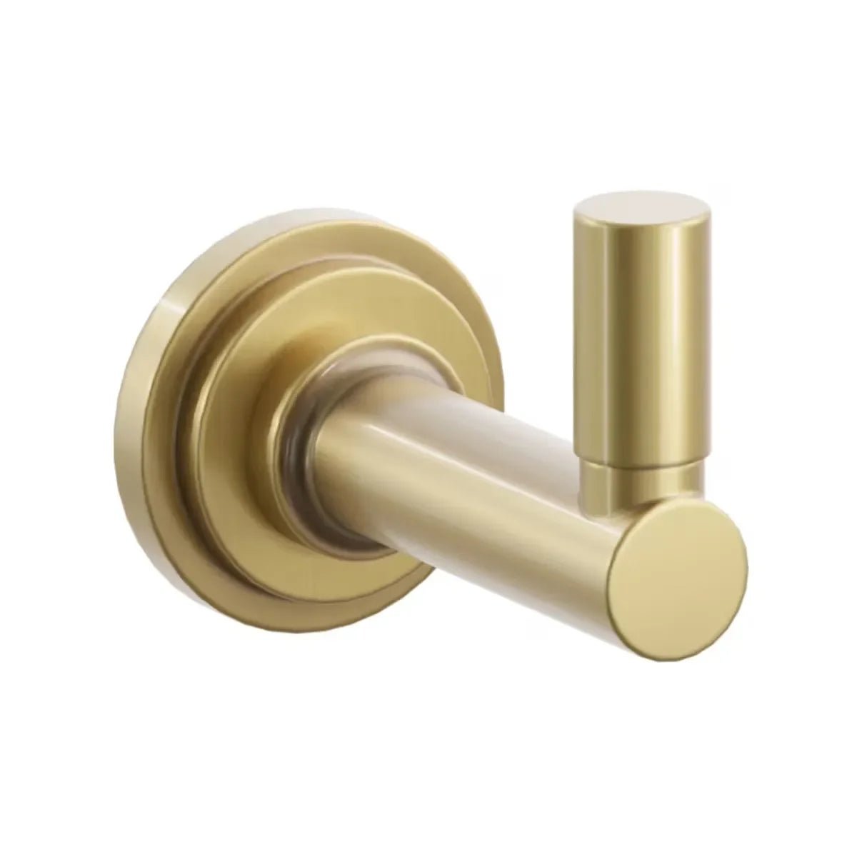 EmtekEmtek Select Round Stem with Smooth Tip Single Hook with Step Disk Rosette in 