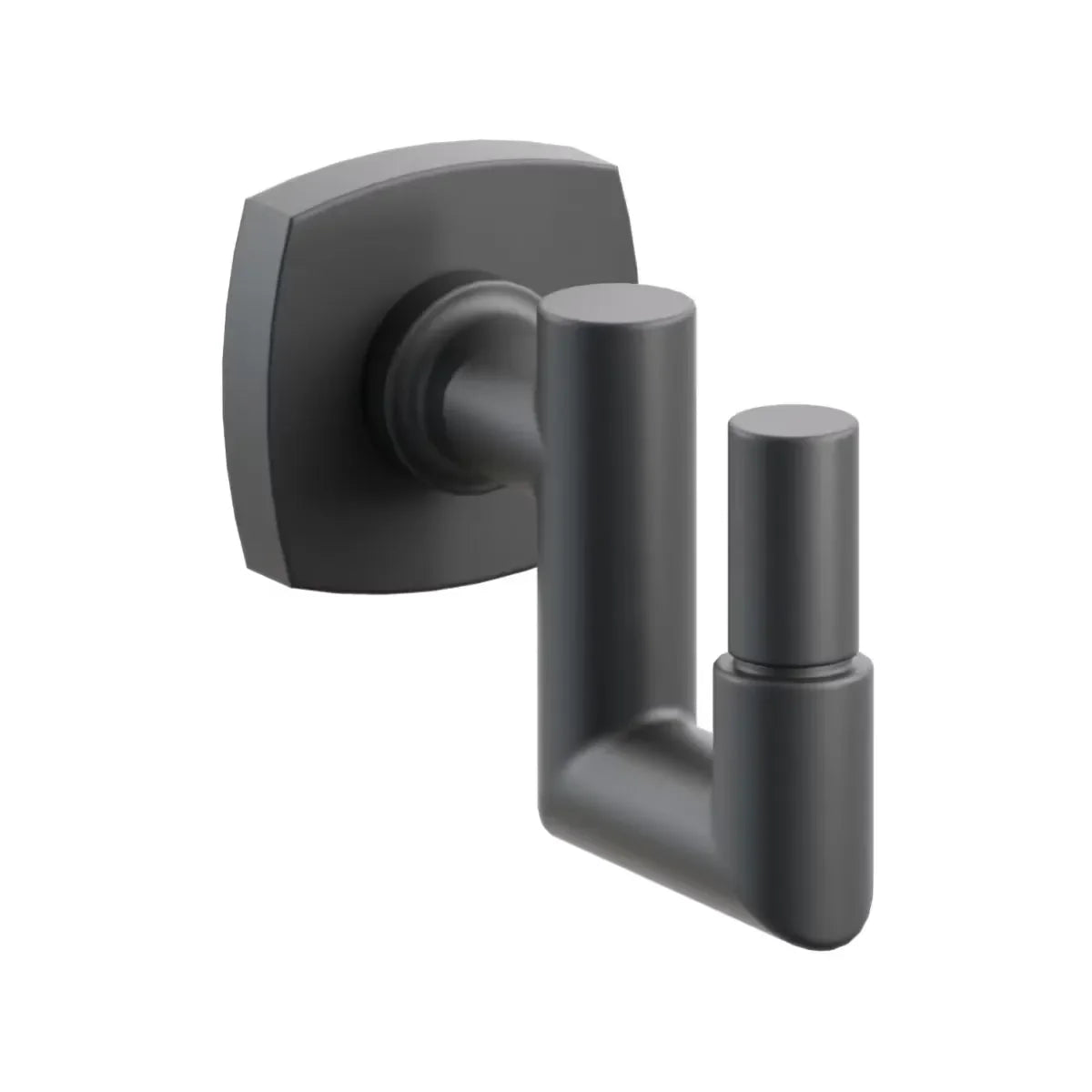 EmtekEmtek Select Round Stem with Smooth Tip U Hook with Soft Square Rosette in 