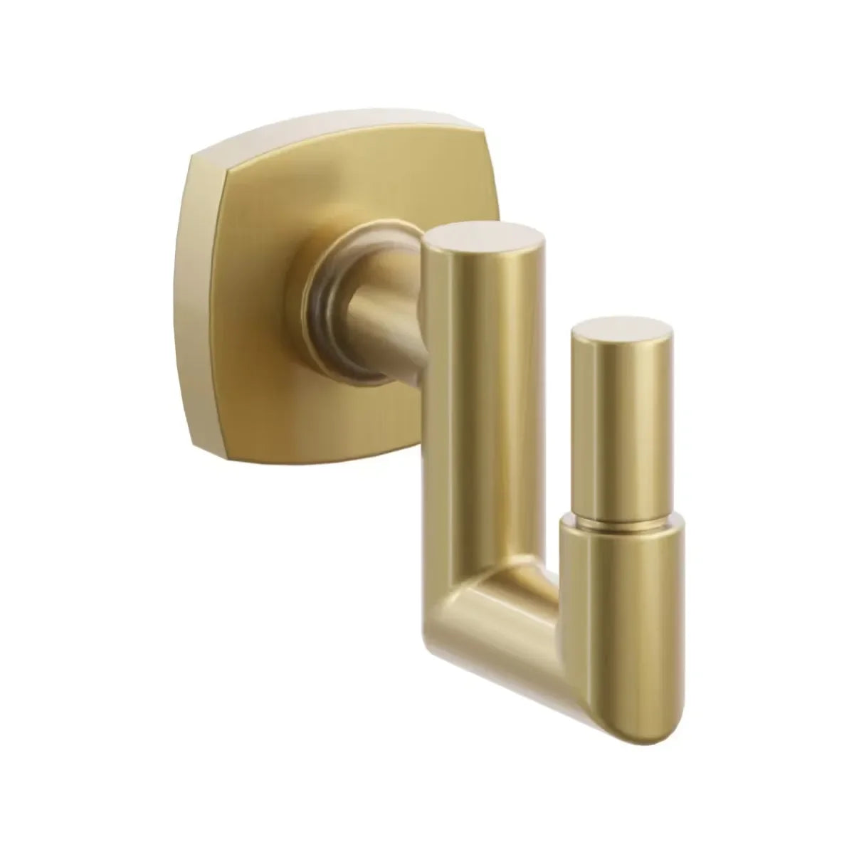 EmtekEmtek Select Round Stem with Smooth Tip U Hook with Soft Square Rosette in 