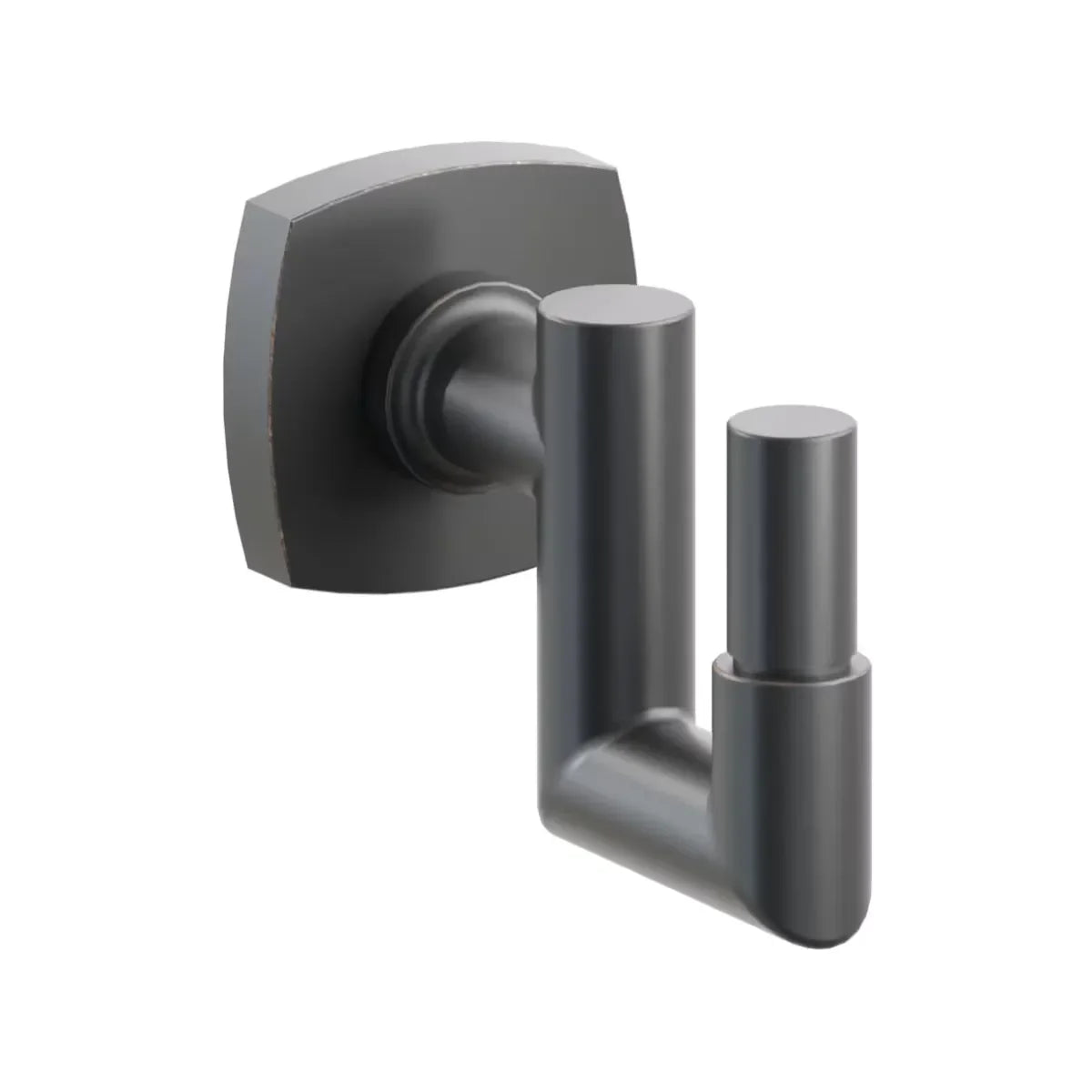 EmtekEmtek Select Round Stem with Smooth Tip U Hook with Soft Square Rosette in 