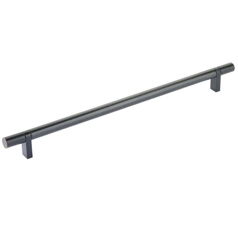 The Emtek Select Smooth Cabinet Bar Pull in Oil Rubbed Bronze finish
