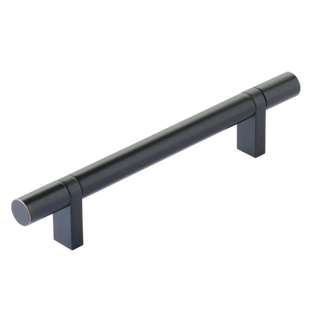 The Emtek Select Smooth Cabinet Bar Pull in Oil Rubbed Bronze finish