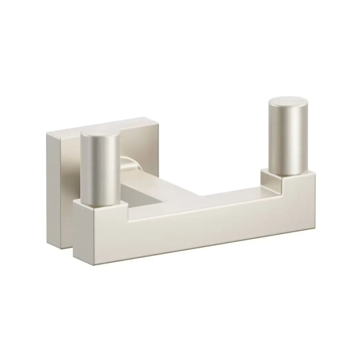 EmtekEmtek Select Square Stem with Smooth Tip Double Hook with Small Square Rosette in 