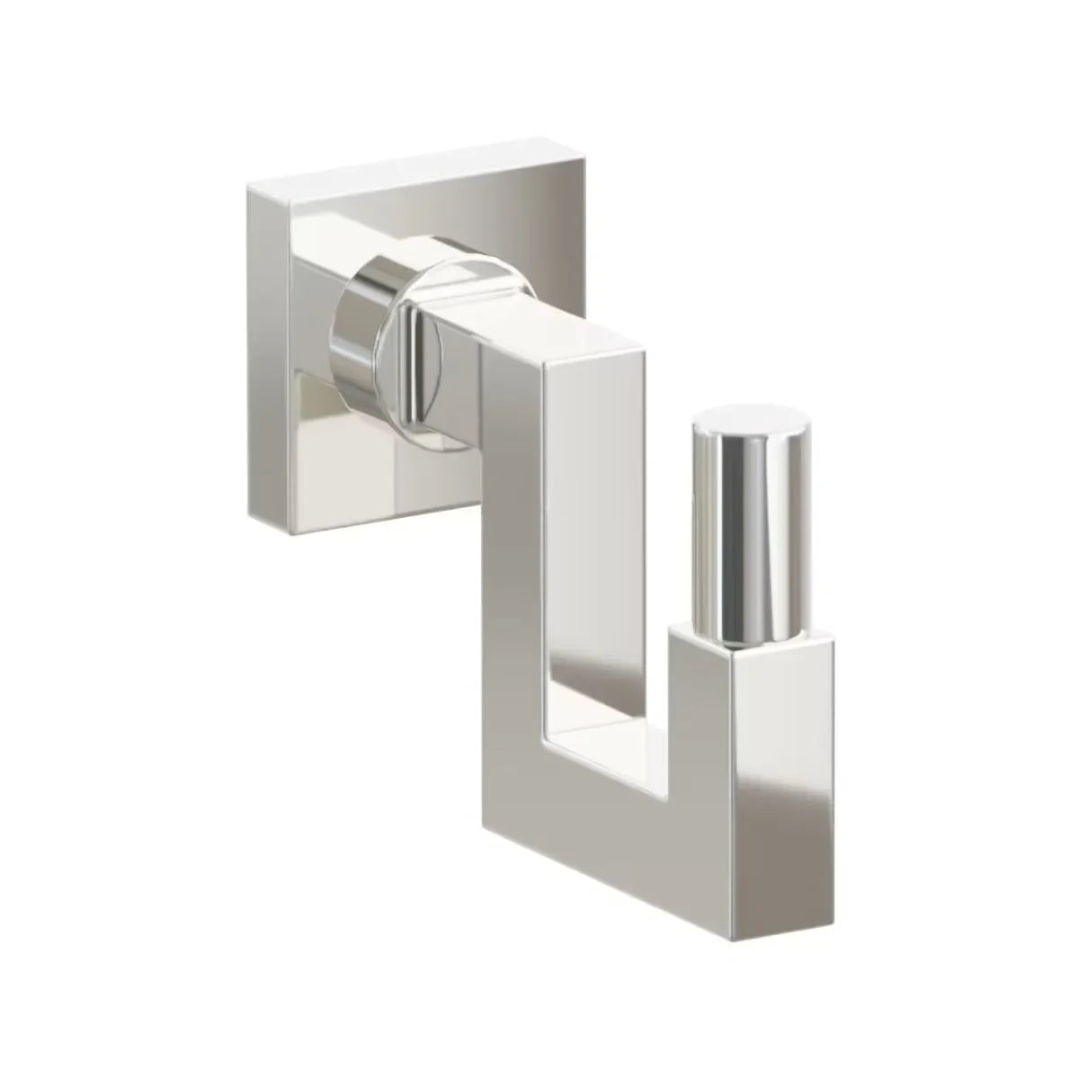 EmtekEmtek Select Square Stem with Smooth Tip U Hook with Small Square Rosette in 