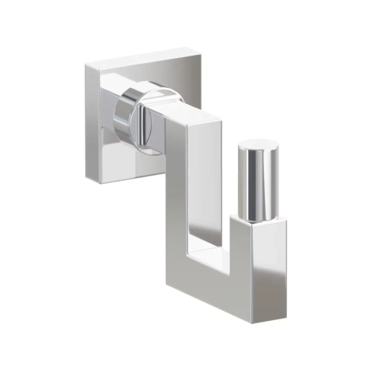 EmtekEmtek Select Square Stem with Smooth Tip U Hook with Small Square Rosette in 