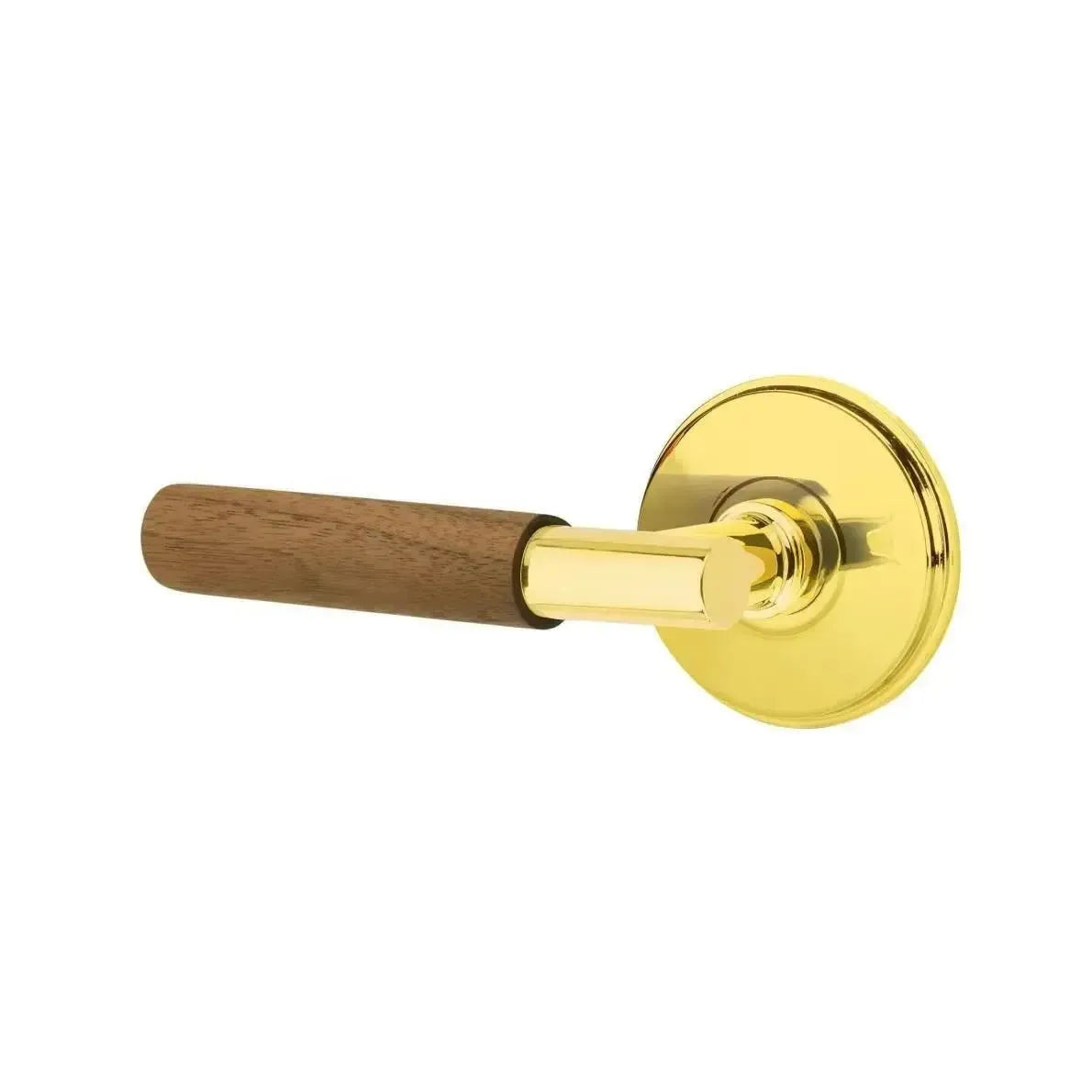 EmtekEmtek Select T-Bar Dark Walnut Lever with Watford Rosette in 