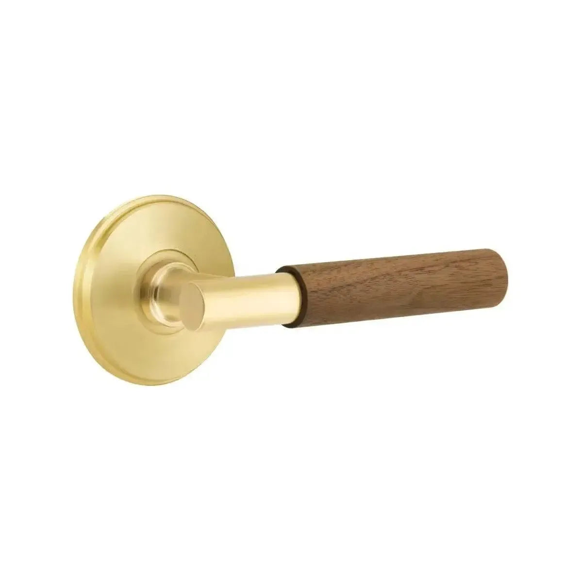 EmtekEmtek Select T-Bar Dark Walnut Lever with Watford Rosette in 