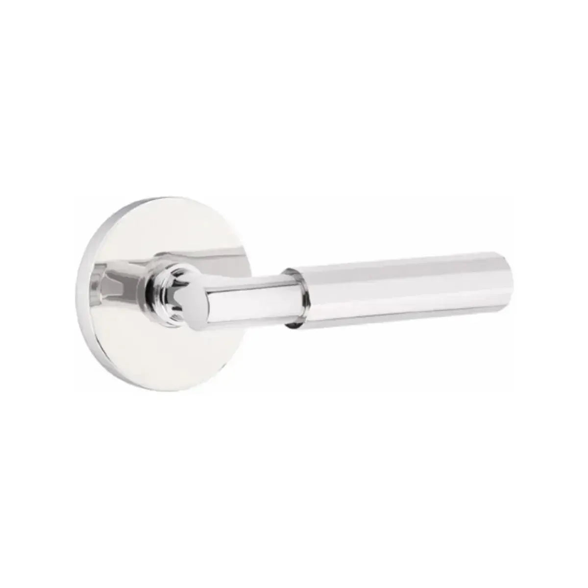 EmtekEmtek Select T-Bar Faceted Lever with Disk Rosette in 