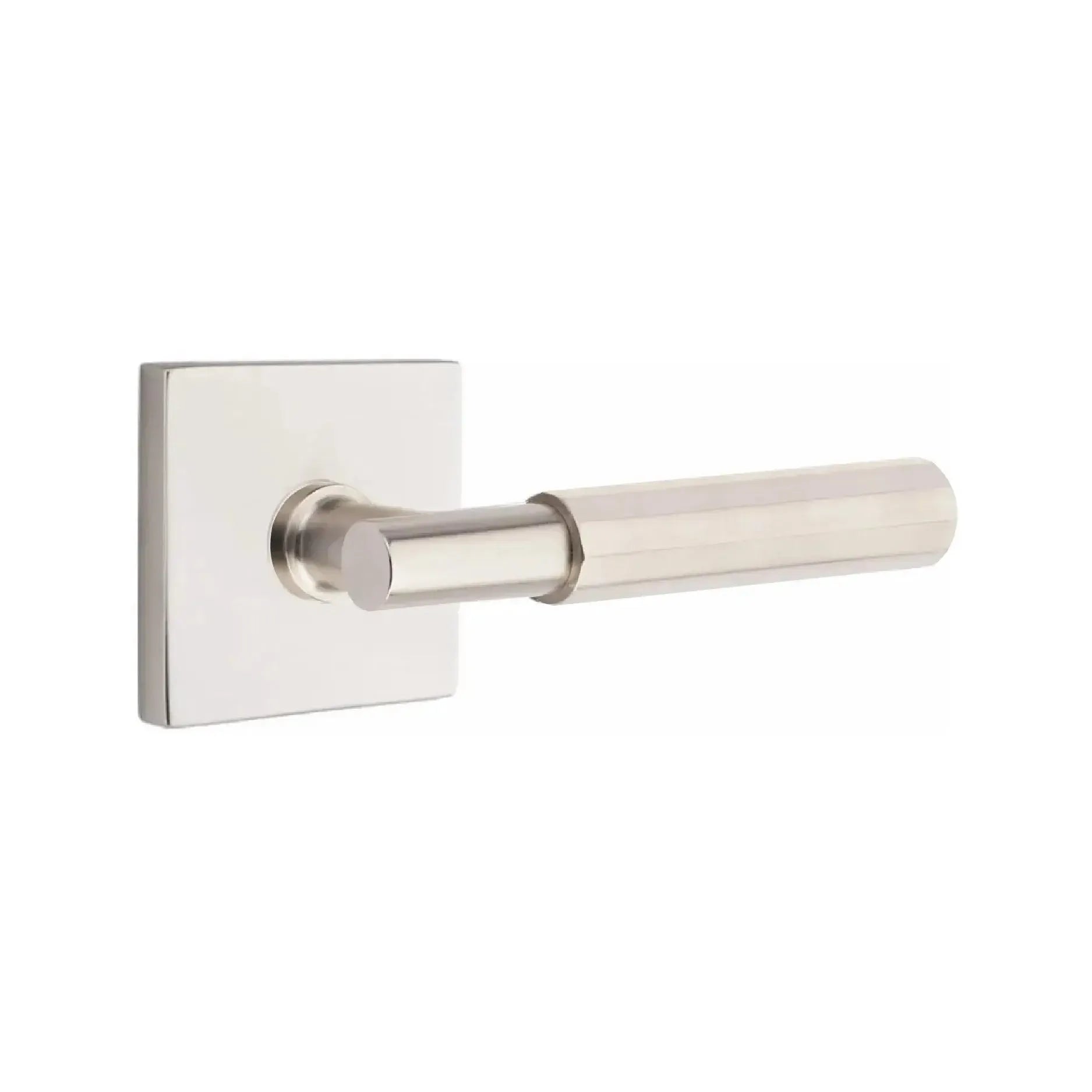 EmtekEmtek Select T-Bar Faceted Lever with Square Rosette in 