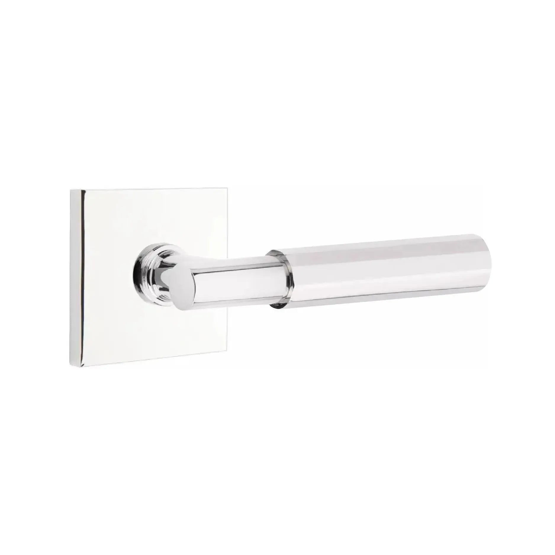 EmtekEmtek Select T-Bar Faceted Lever with Square Rosette in 