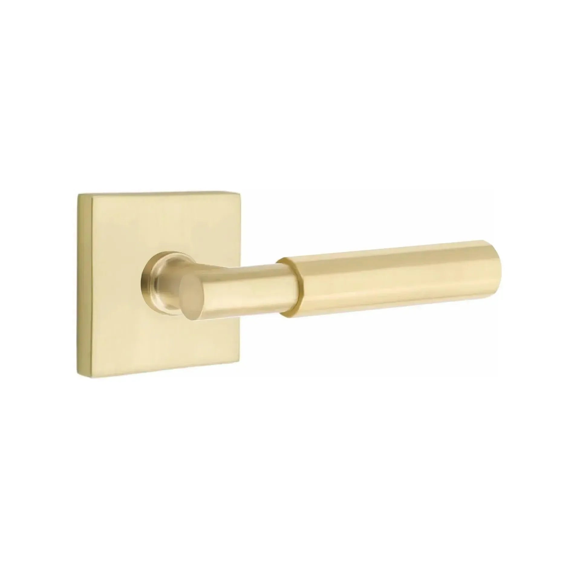 EmtekEmtek Select T-Bar Faceted Lever with Square Rosette in 