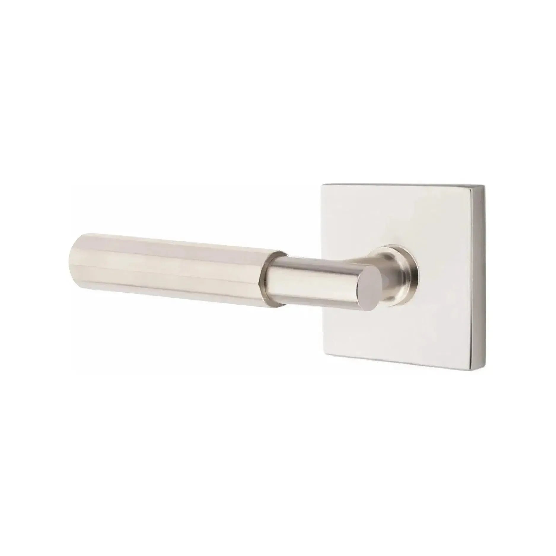 EmtekEmtek Select T-Bar Faceted Lever with Square Rosette in 