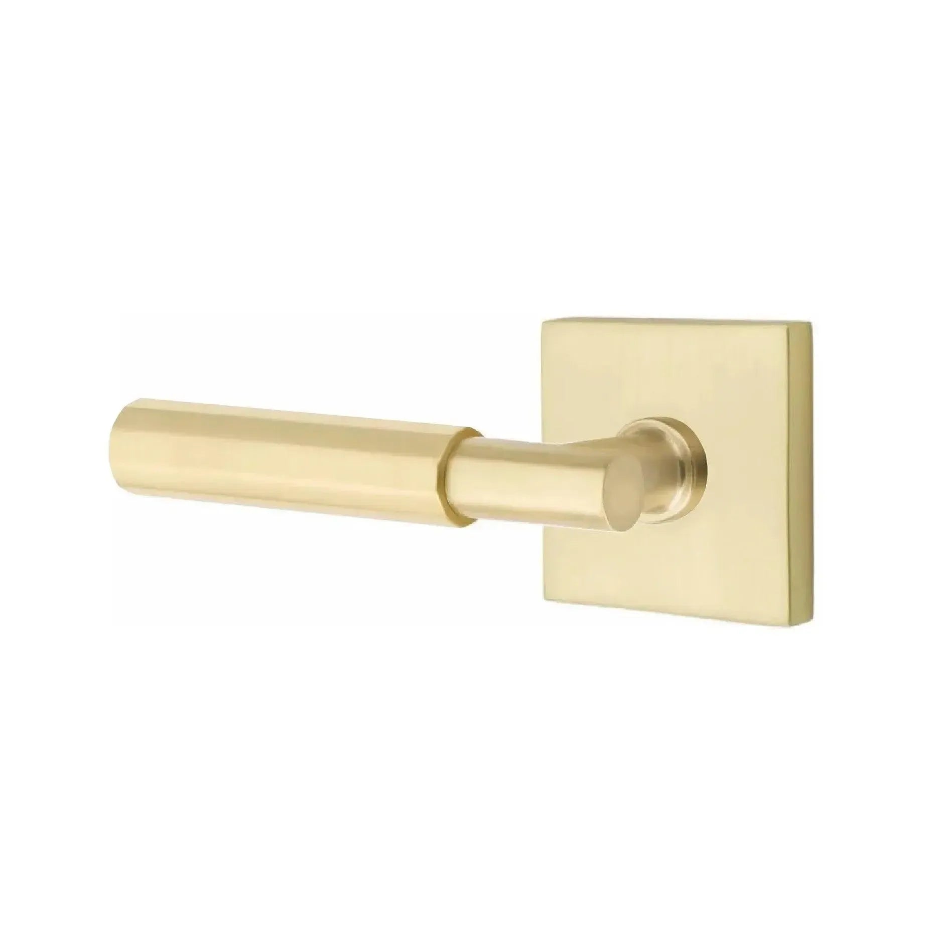 EmtekEmtek Select T-Bar Faceted Lever with Square Rosette in 