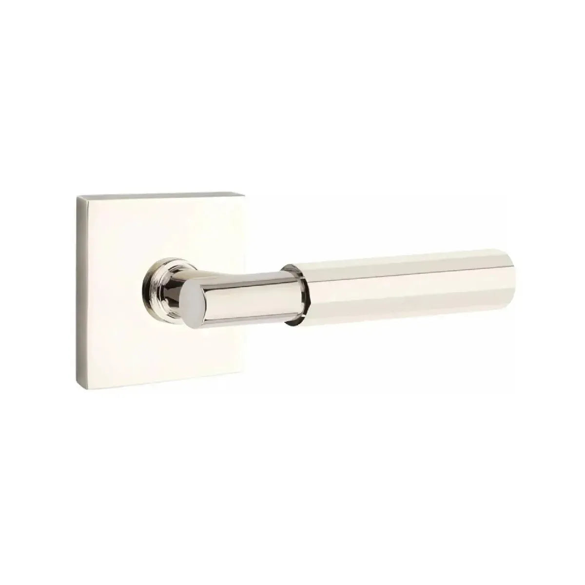 EmtekEmtek Select T-Bar Faceted Lever with Square Rosette in 
