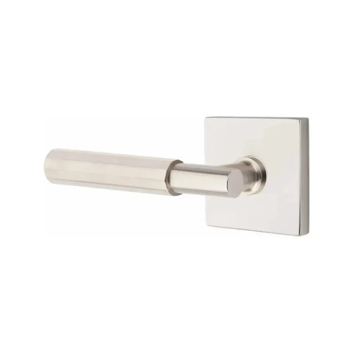 EmtekEmtek Select T-Bar Faceted Lever with Square Rosette in 