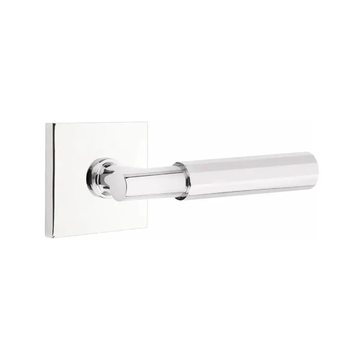 EmtekEmtek Select T-Bar Faceted Lever with Square Rosette in 