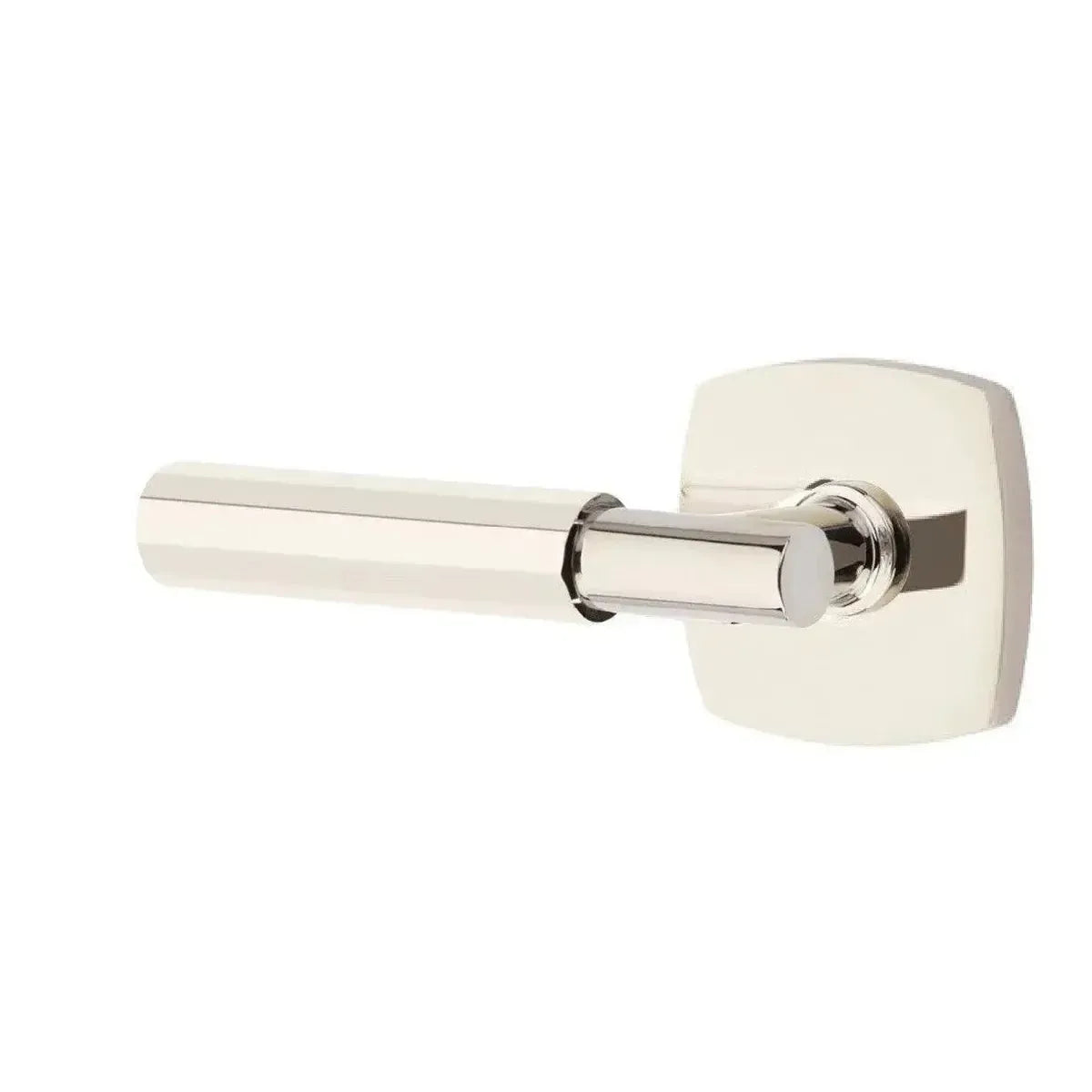 EmtekEmtek Select T-Bar Faceted Lever with Urban Modern Rosette in 