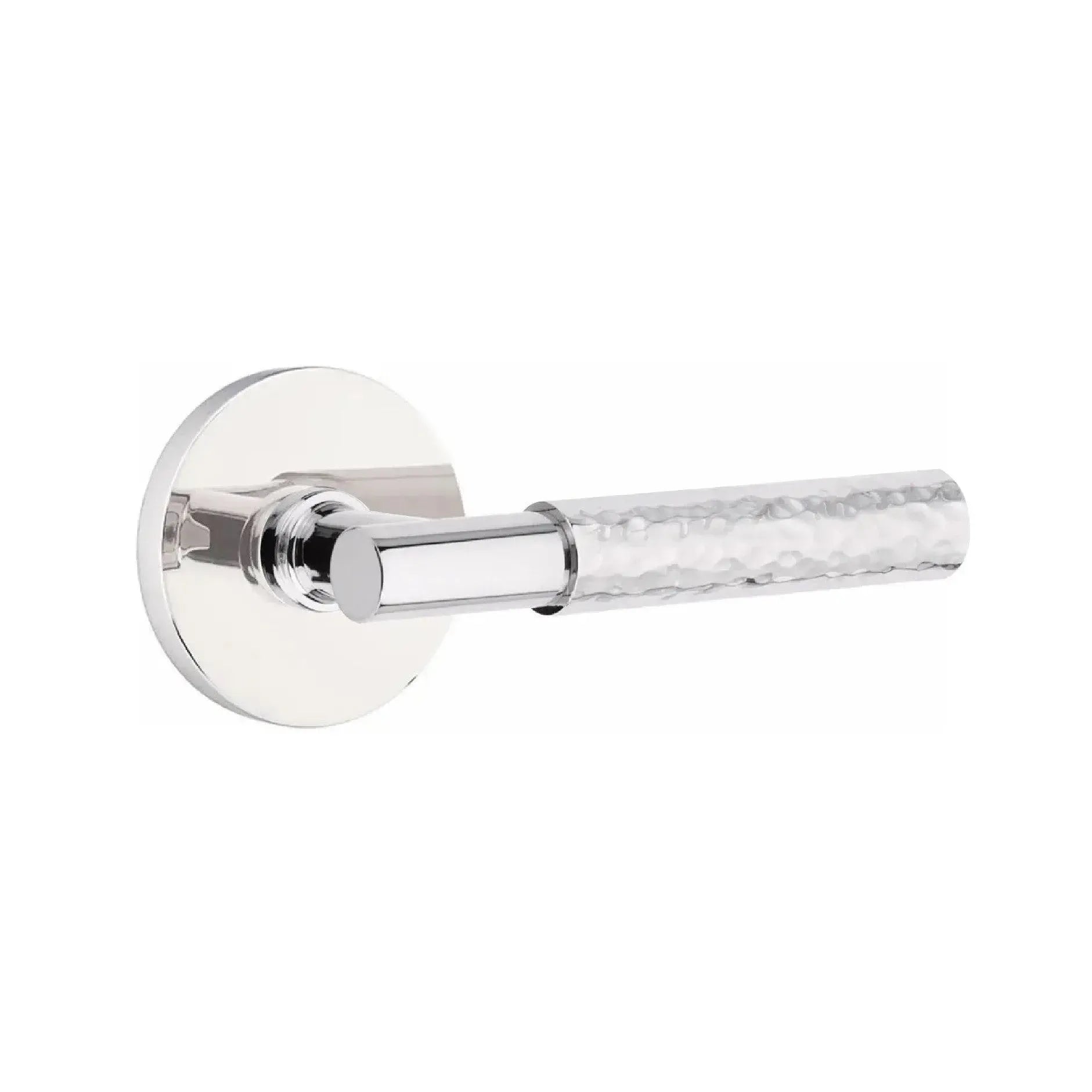 EmtekEmtek Select T-Bar Hammered Lever with Disk Rosette in 