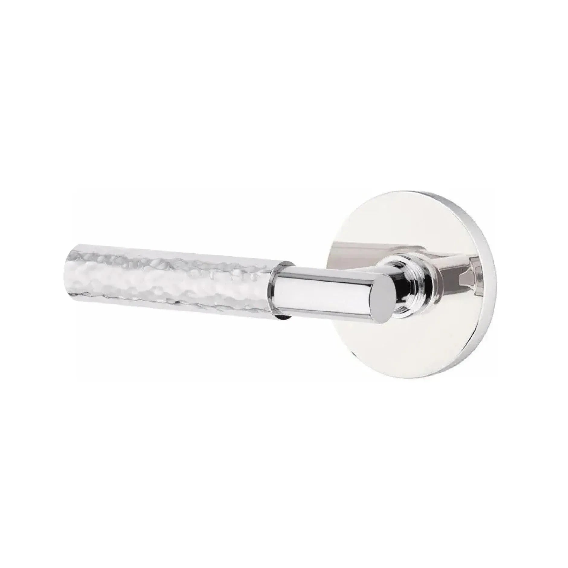 EmtekEmtek Select T-Bar Hammered Lever with Disk Rosette in 