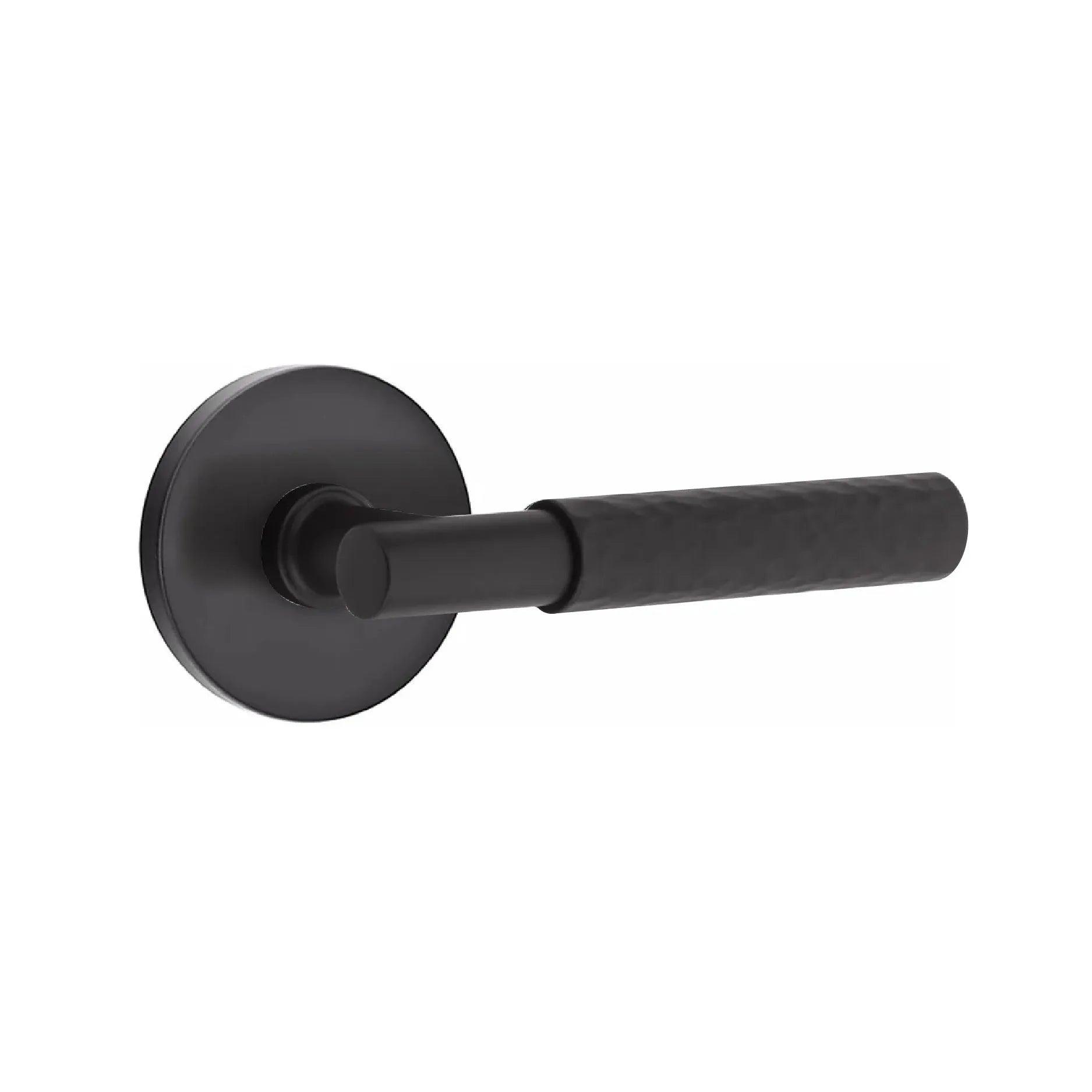 Emtek Select T-Bar Hammered Lever with Disk Rosette 