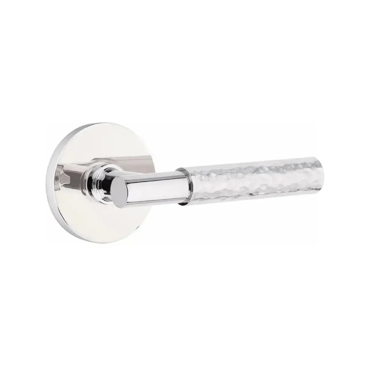 EmtekEmtek Select T-Bar Hammered Lever with Disk Rosette in 