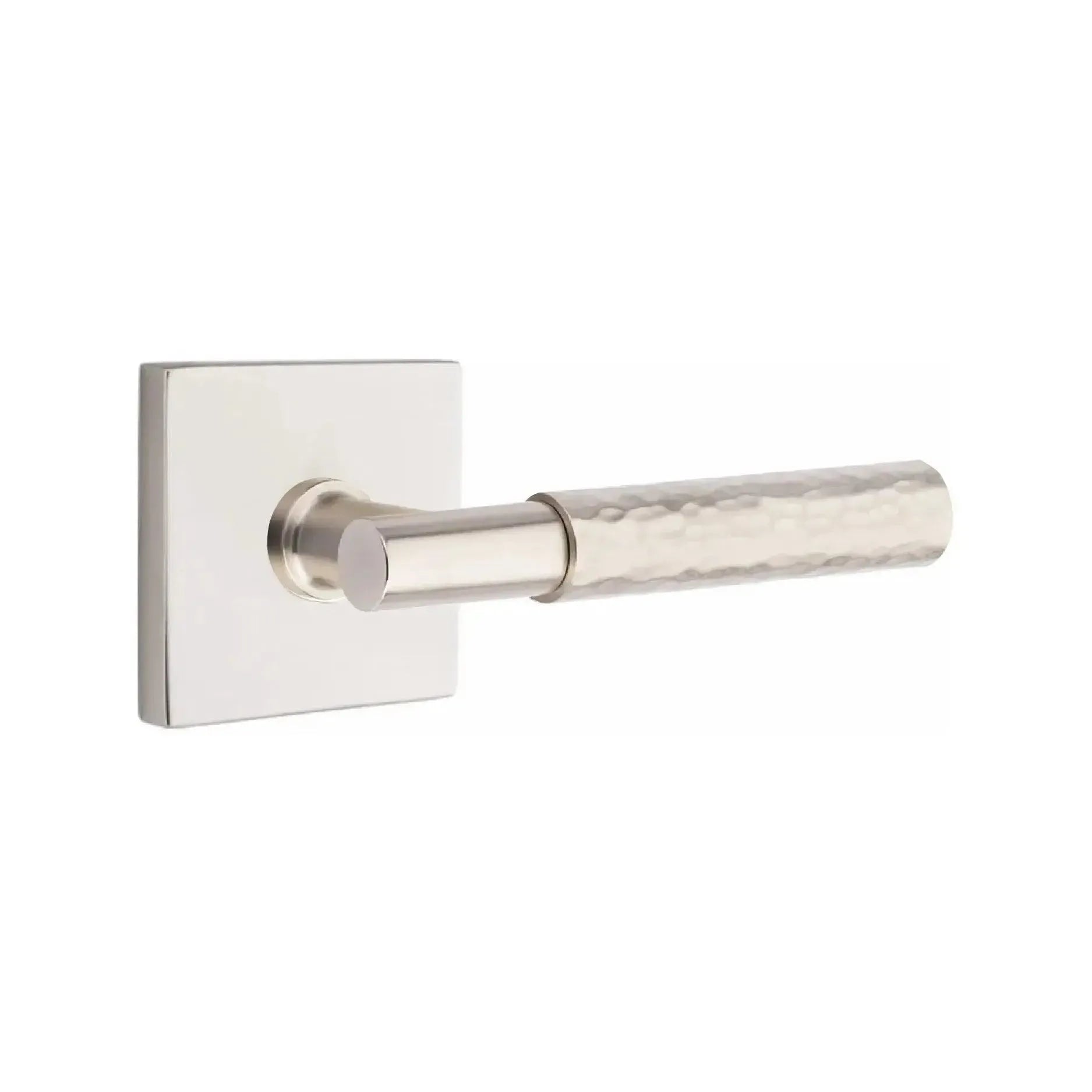 EmtekEmtek Select T-Bar Hammered Lever with Square Rosette in 