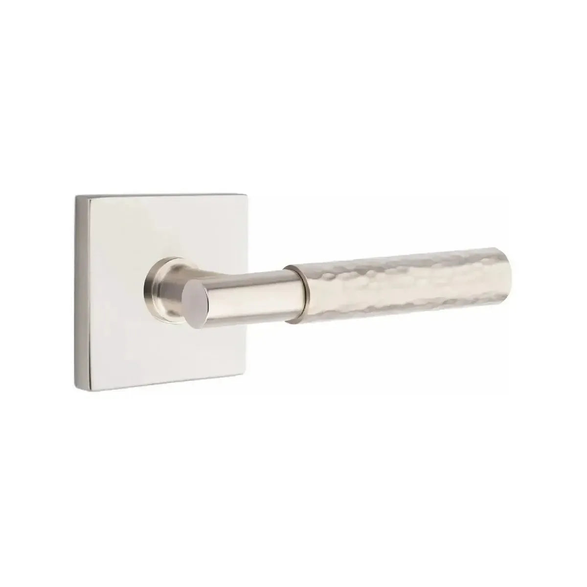 EmtekEmtek Select T-Bar Hammered Lever with Square Rosette in 