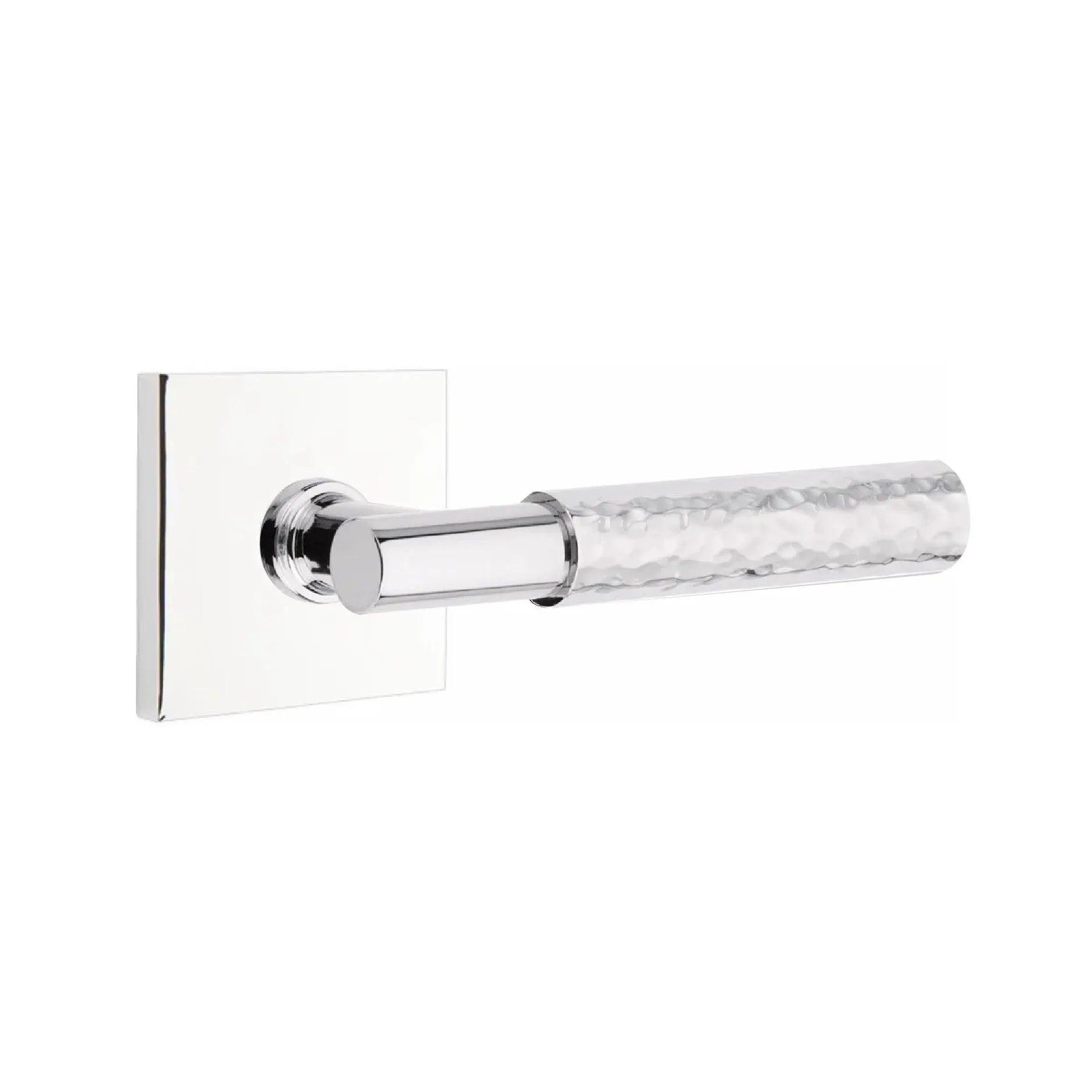 Emtek Select T-Bar Hammered Lever with Square Rosette 