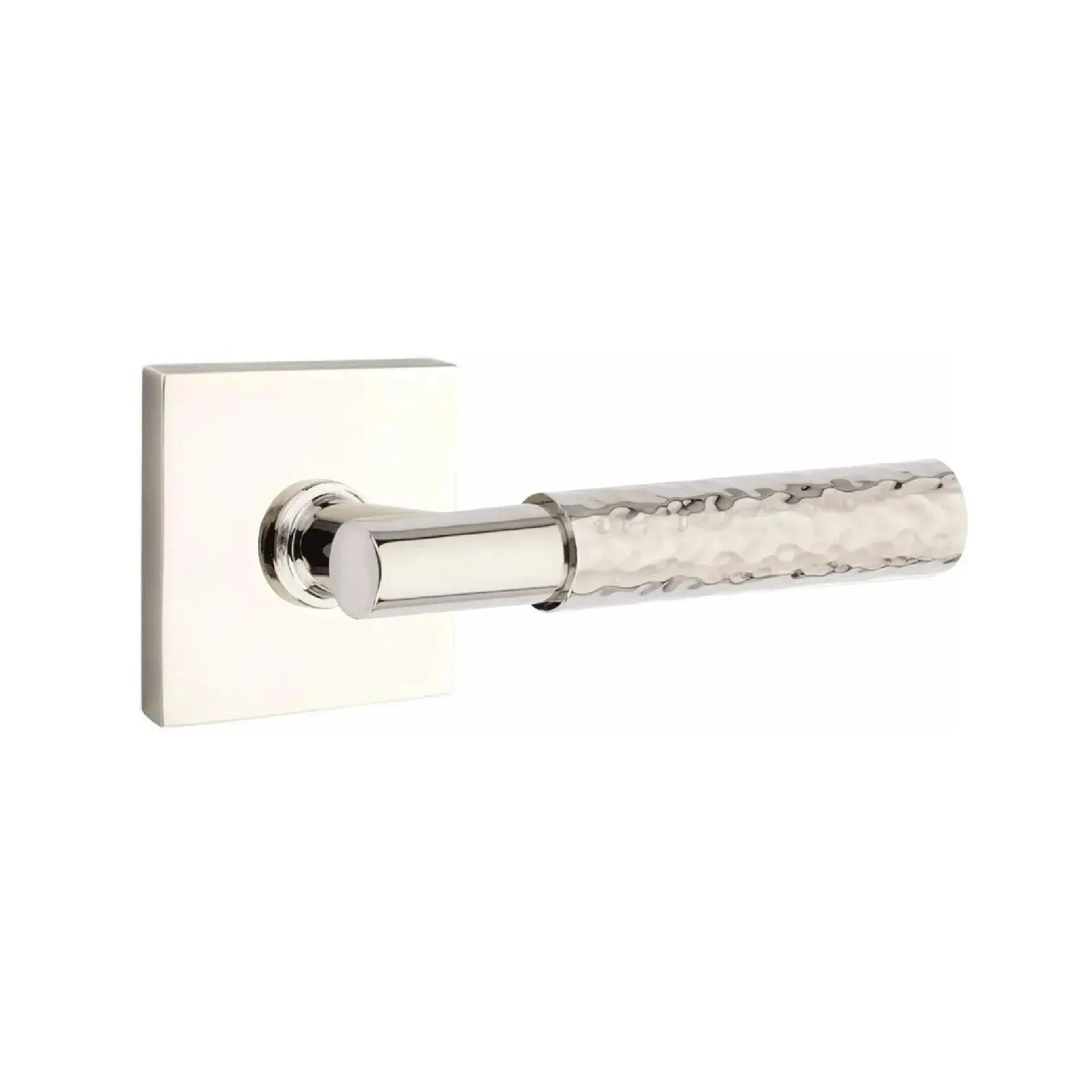 EmtekEmtek Select T-Bar Hammered Lever with Square Rosette in 