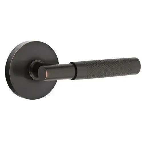 EmtekEmtek Select T-Bar Knurled Lever with Disk Rosette in 