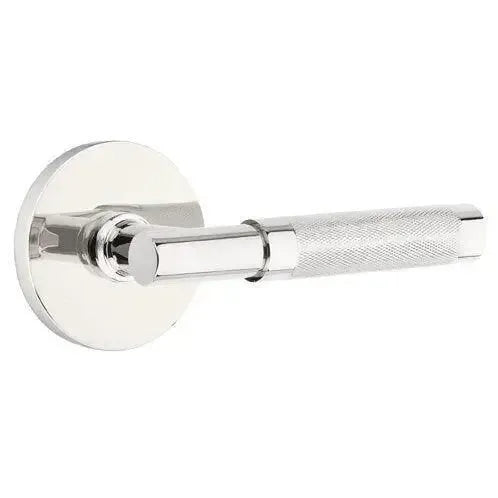 EmtekEmtek Select T-Bar Knurled Lever with Disk Rosette in 