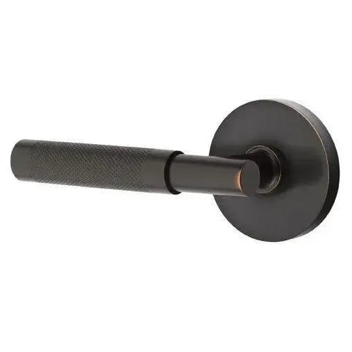 EmtekEmtek Select T-Bar Knurled Lever with Disk Rosette in 