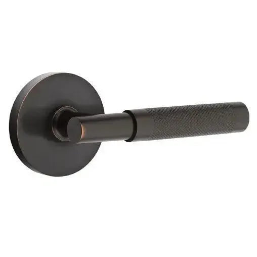EmtekEmtek Select T-Bar Knurled Lever with Disk Rosette in 