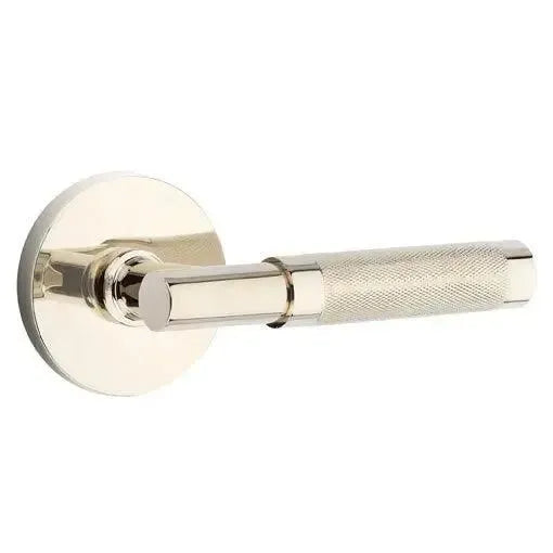 EmtekEmtek Select T-Bar Knurled Lever with Disk Rosette in 