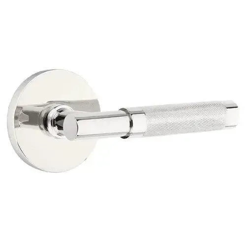 EmtekEmtek Select T-Bar Knurled Lever with Disk Rosette in 