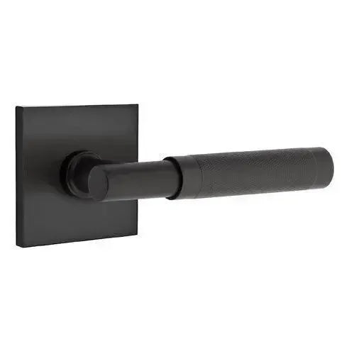 EmtekEmtek Select T-Bar Knurled Lever with Square Rosette in 