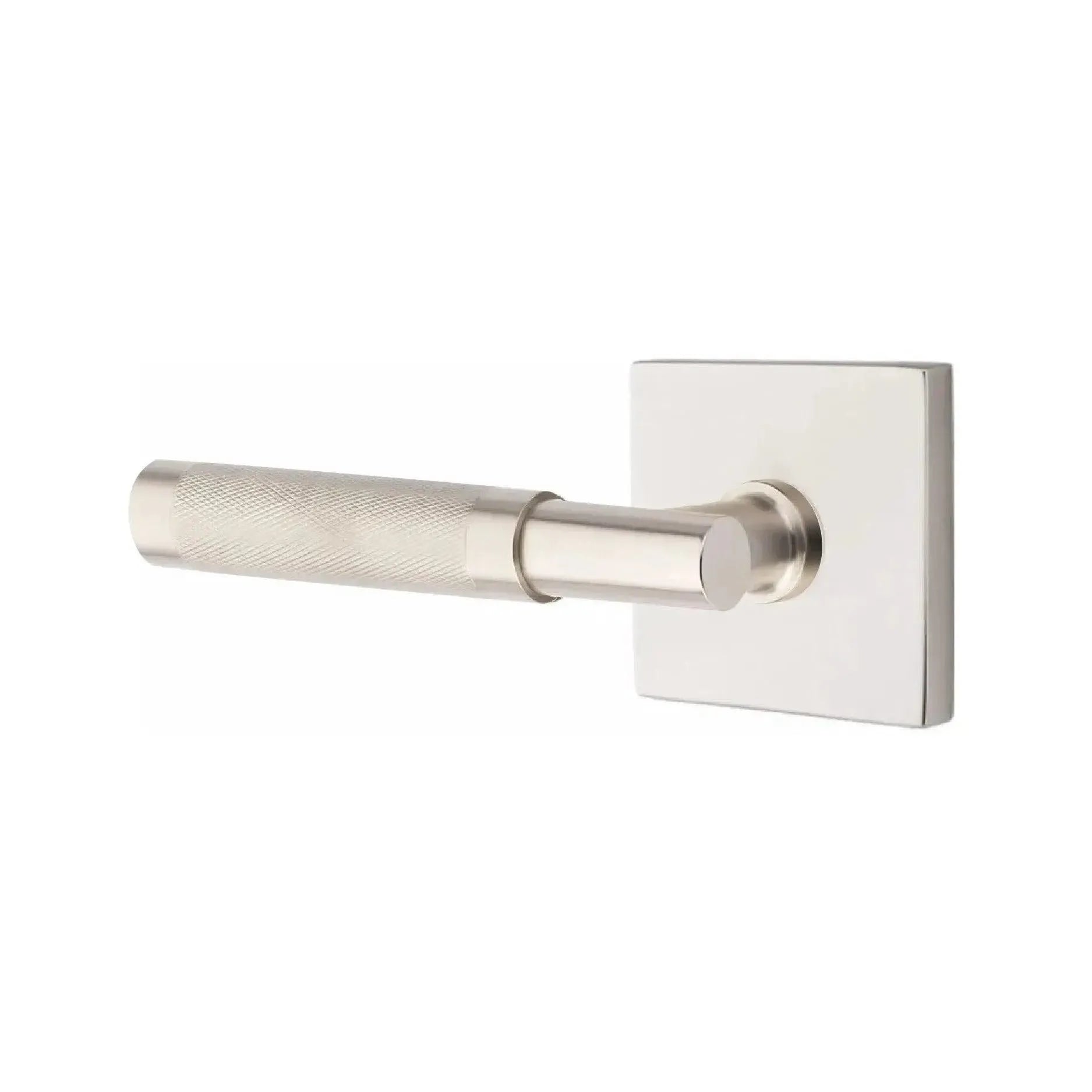 EmtekEmtek Select T-Bar Knurled Lever with Square Rosette in 