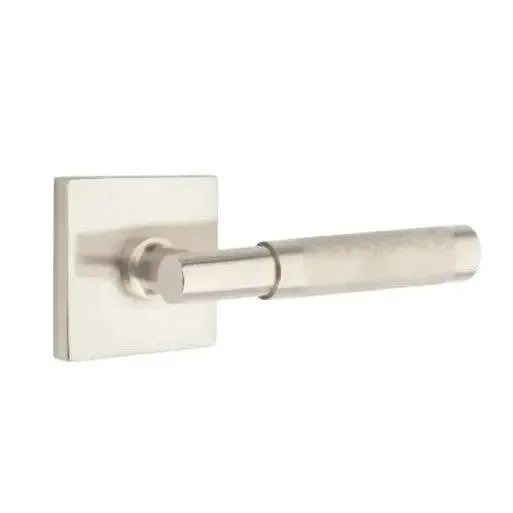 EmtekEmtek Select T-Bar Knurled Lever with Square Rosette in 