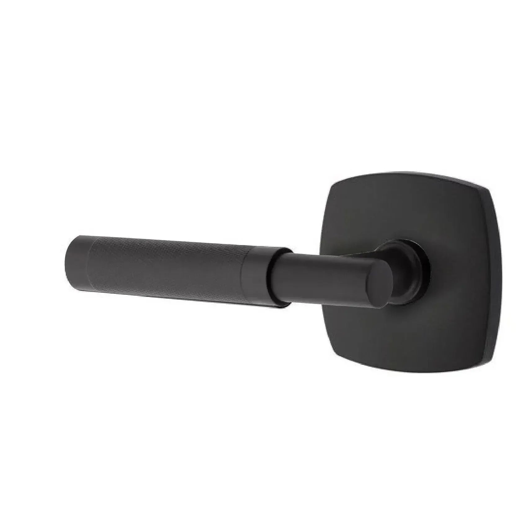 EmtekEmtek Select T-Bar Knurled Lever with Urban Modern Rosette in 