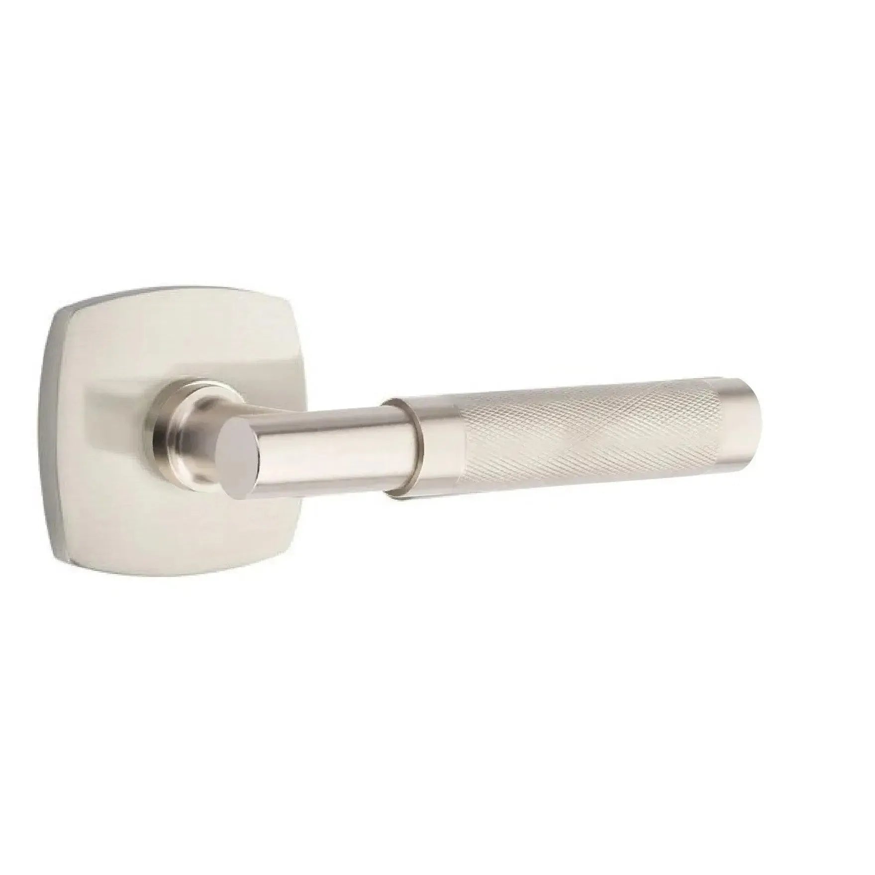 EmtekEmtek Select T-Bar Knurled Lever with Urban Modern Rosette in 
