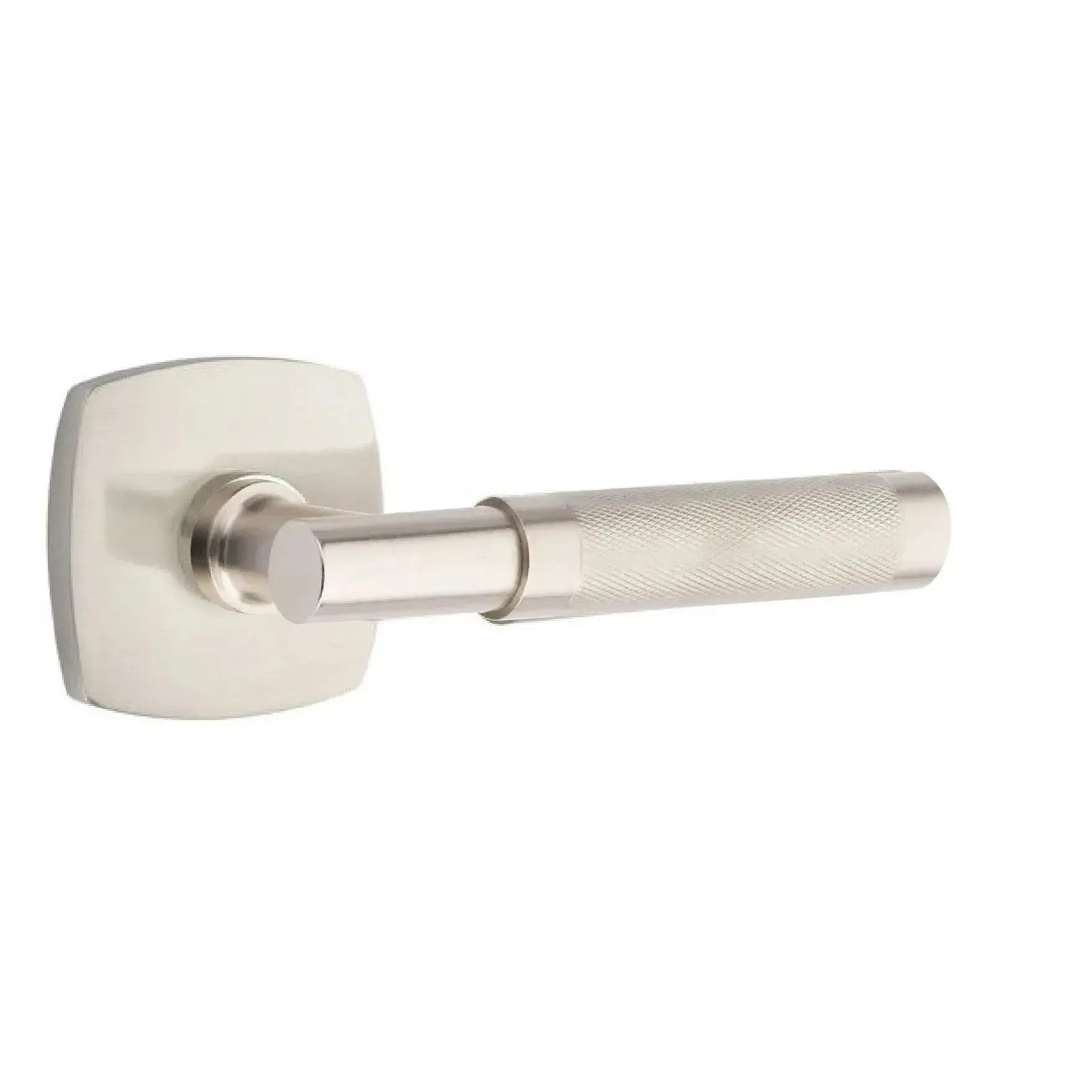 EmtekEmtek Select T-Bar Knurled Lever with Urban Modern Rosette in 