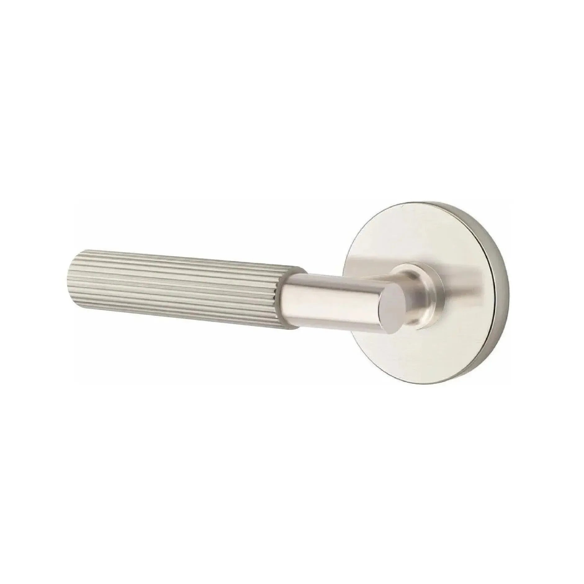 EmtekEmtek Select T-Bar Straight Knurled Lever with Disk Rosette in 