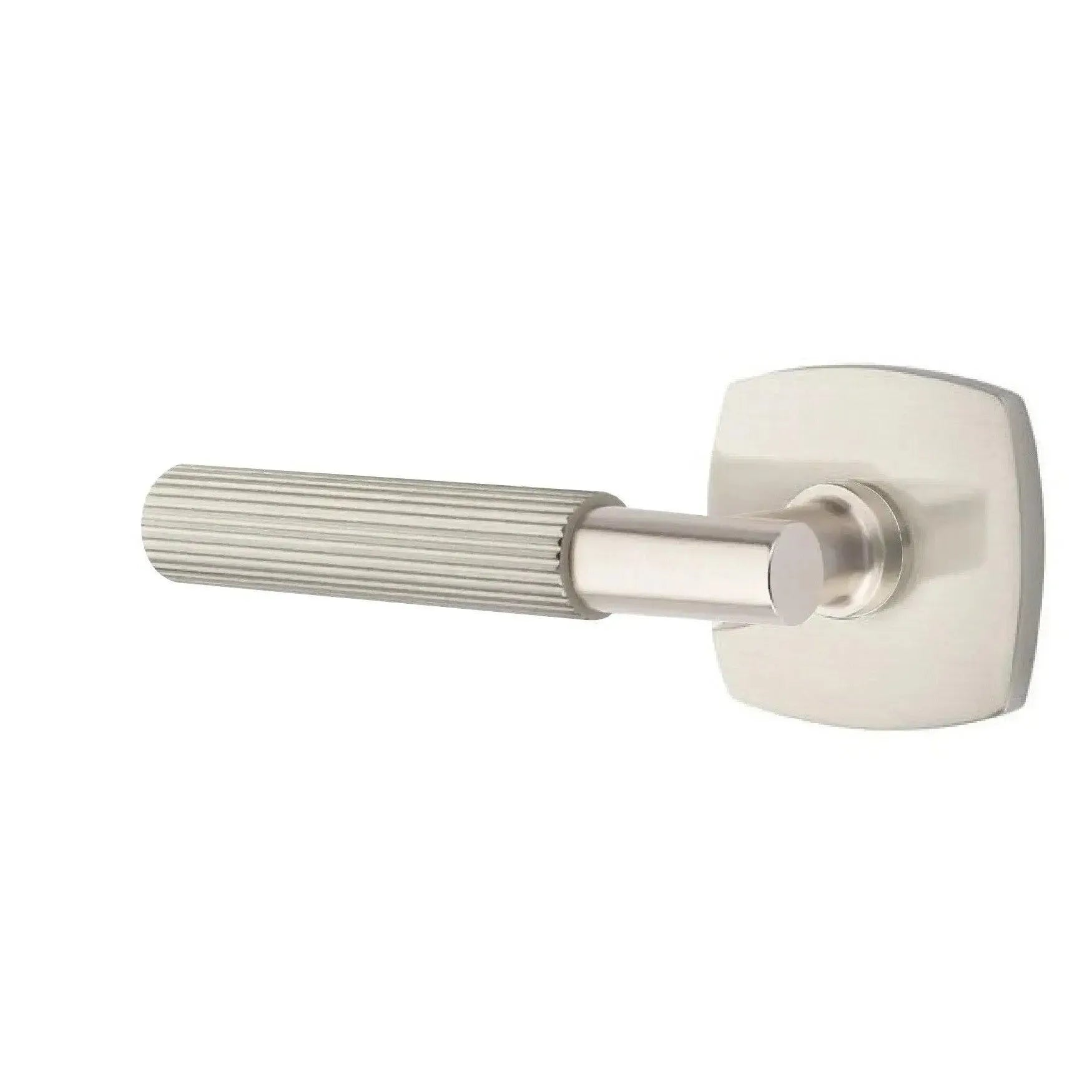 EmtekEmtek Select T-Bar Straight Knurled Lever with Urban Modern Rosette in 