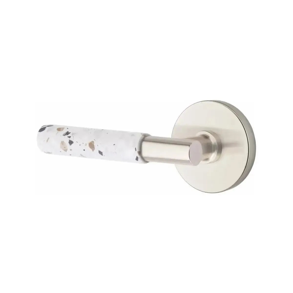 EmtekEmtek Select T-Bar Terrazzo Lever with Disk Rosette in 