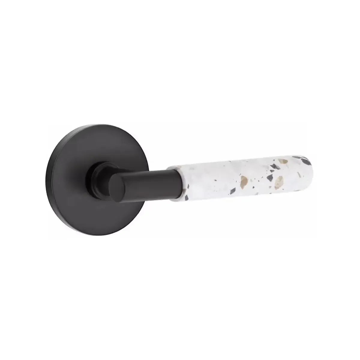 EmtekEmtek Select T-Bar Terrazzo Lever with Disk Rosette in 