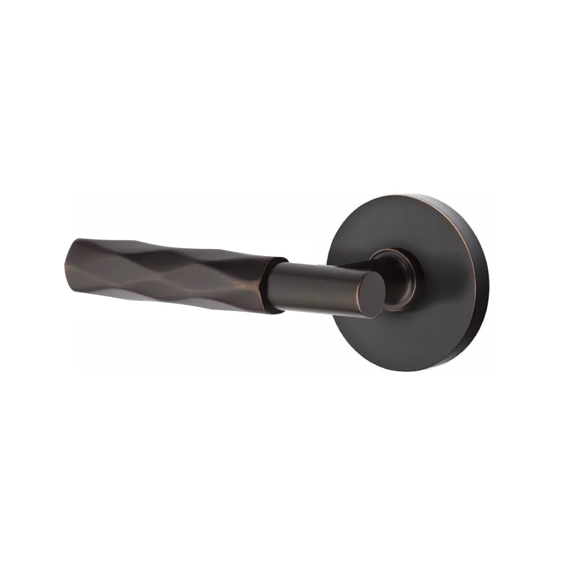 Emtek Select T-Bar Tribeca Lever with Disk Rosette 