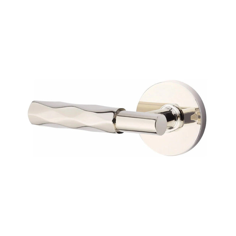 Emtek Select T-Bar Tribeca Lever with Disk Rosette in finish