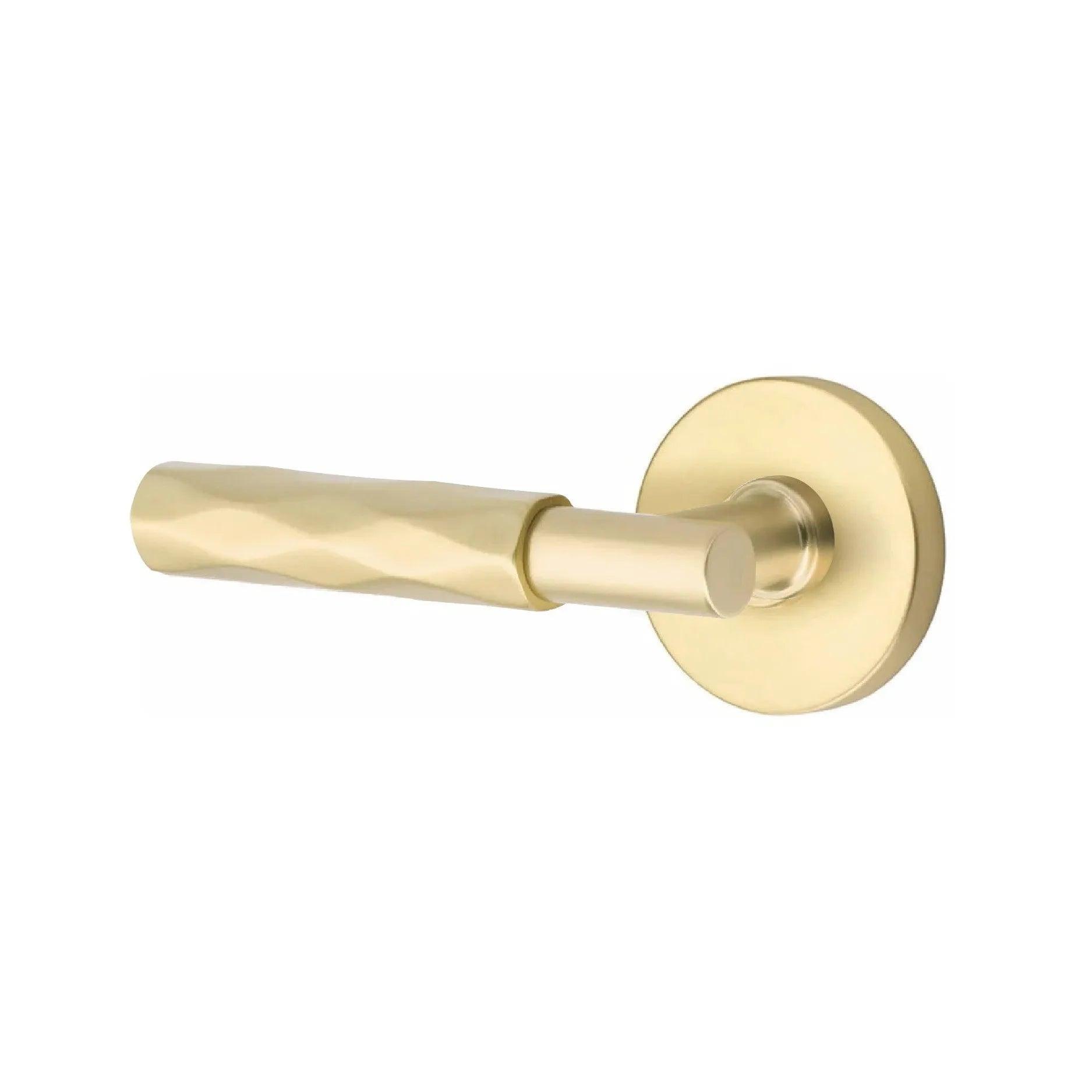 Emtek Select T-Bar Tribeca Lever with Disk Rosette 